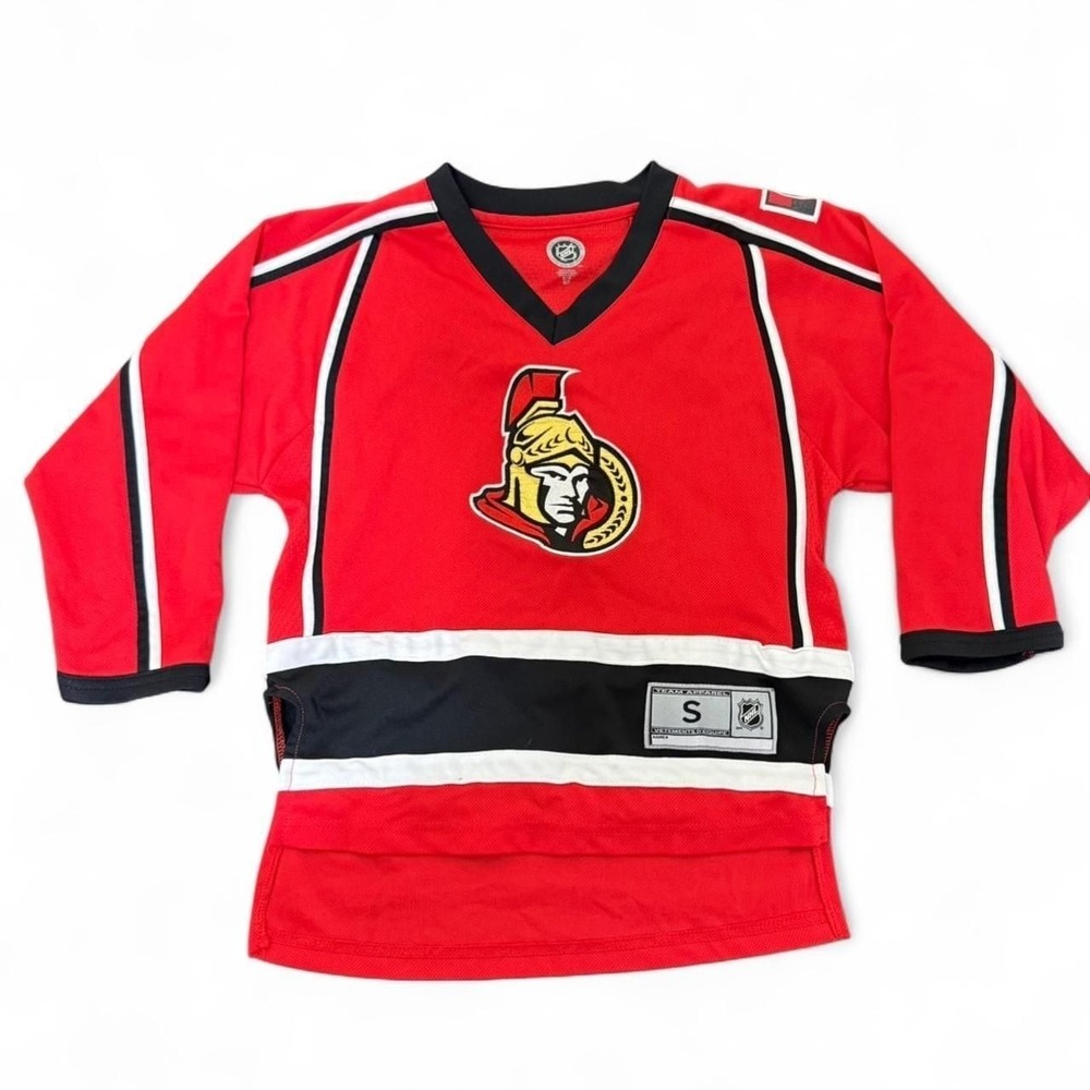 Youth Ottawa Senators NHL Hockey Jersey, Red, Size S (6/7)